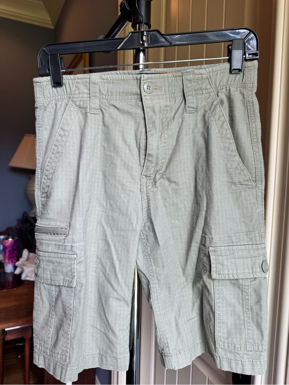 Matix Men's Light Olive Ripstop Cargo Shorts